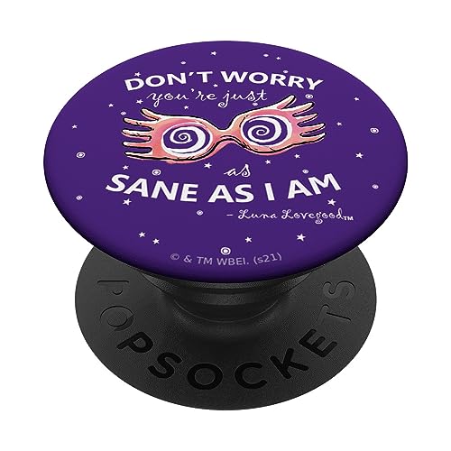 Harry Potter Luna Lovegood Spectrespecs White PopSockets PopGrip Intercambiable