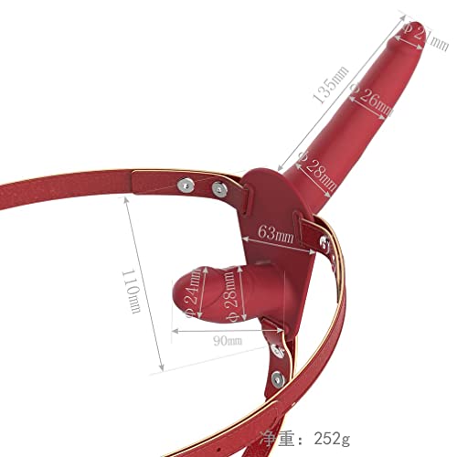 Strap-on double pénétration gode ceinture réaliste contre la routine du couple - 3