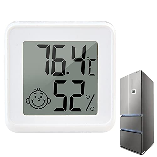 Gesuter Humidimètre | Thermomètre d'intérieur à Affichage LCD | Thermomètre numérique Intelligent de Haute précision, pour Salon, Bureau, Chambre de bébé, intérieur