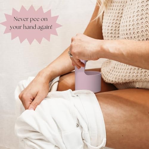 Image of kozēpee Fertility No-Mess Ergonomic Pee Cup, Reusable Urine Cup for Ovulation, Pregnancy, & Home Fertility Tests, Easy to Use & Clean