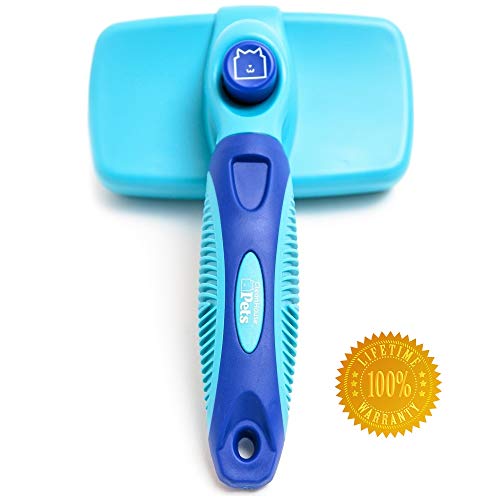 CleanHouse Pets Cat and Dog Hair Brush - No More Shedding | Easy