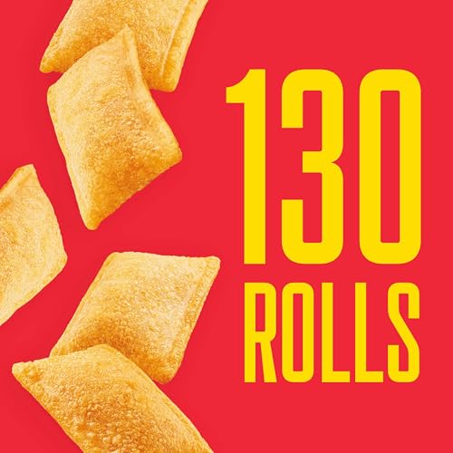 Image of Totino's Pizza Rolls, Pepperoni Flavored, Frozen Snacks, 130 Rolls, 63.5 oz