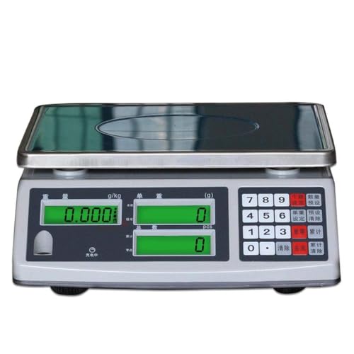 Báscula electrónica digital 30kg precisión 0.1g miniatura 1