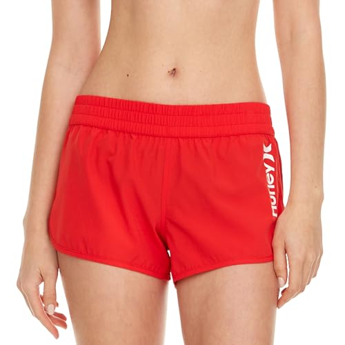 Image of Hurley 3 inch Swim Board Shorts for Women, Swim Shorts Women, Swimming Bottoms