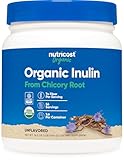 1 Pound (454 Grams) of Organic Inulin Powder Per Bottle Certified USDA Organic Inulin Convenient Serving Scoop Included (1 TBSP) Vegetarian Friendly, Soy-Free, Non-GMO, Gluten Free Made in a GMP Compliant, FDA Registered Facility