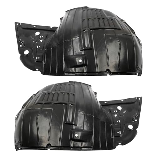 Image of TRQ Inner Fender Liner Set Compatible with 2014-2022 INFINITI Q50 IN1248130 IN1249130