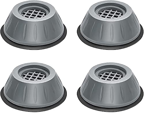 Image of 4 Pcs Washing Machine Stand Anti Vibration Pads Washer Foot Pads Dryer Heightening Pads Stabilizer Support Stand for Home