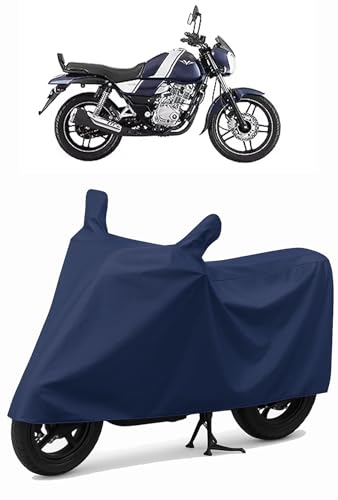 Image of CoverRide Heavy Duty Waterproof Scooty & Bike Cover for Bajaj V15 - UV Resistant, Dustproof & Rain Protection, All-Weather Outdoor Cover for Bikes & Scooty with Buckle Straps