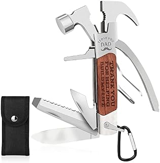 Dad Gifts for Birthday Christmas Fathers Day, Best Daddy Gift Ideas to My dad All in One Hammer Multitool
