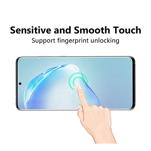 Privacy Screen Protector Tempered Glass For Galaxy S20/S20 5G 6.2 Inch Anti-Spy Case Friendly Design,Anti Scratch,Easy To Install (Black Color/2Pcs) #TOP5