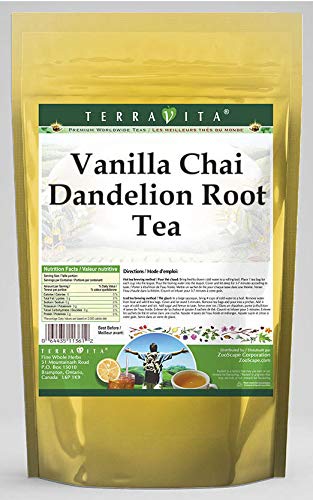 Té de raíz de diente de león Vanilla Chai (50 bolsitas de té, ZIN 570195) - Paquete de 2