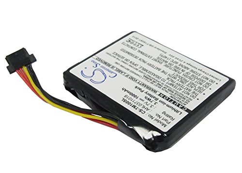 Colore: Nero Batteria compatibile con fit to TomTom Go Live 1005 HDT&M Europe, AHL03711018, VF1C, 4CS0.002.01, Go Live 1005
