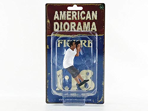 American Diorama 38212 Miniaturauto aus der Kollektion, Miniatur, Schwarz/Weiß Cover