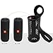 Protective Case for JBL Flip 4 Waterproof Portable Bluetooth Speaker, Travel Carrying PU Leather Cover Storage Bag with Hand Belt (Not for JBL Flip 5 or Charge 4)
