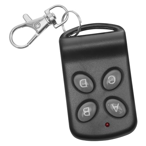 FUTUREORYY Mando Garaje Inalámbrico Botones Control Remoto para Puertas de Cochera y Persianas Compacto y Multifrecuencia con Función de Aprendizaje de Códigos sin Batería Incluida