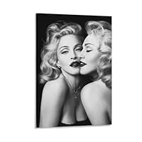 Amazon.co.jp: マドンナ歌手画像 絵画 ポスター 印刷 ウォールアート