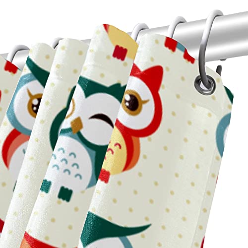 Rideau de douche motif Pâques imperméable et sans odeur 12 crochets - 6