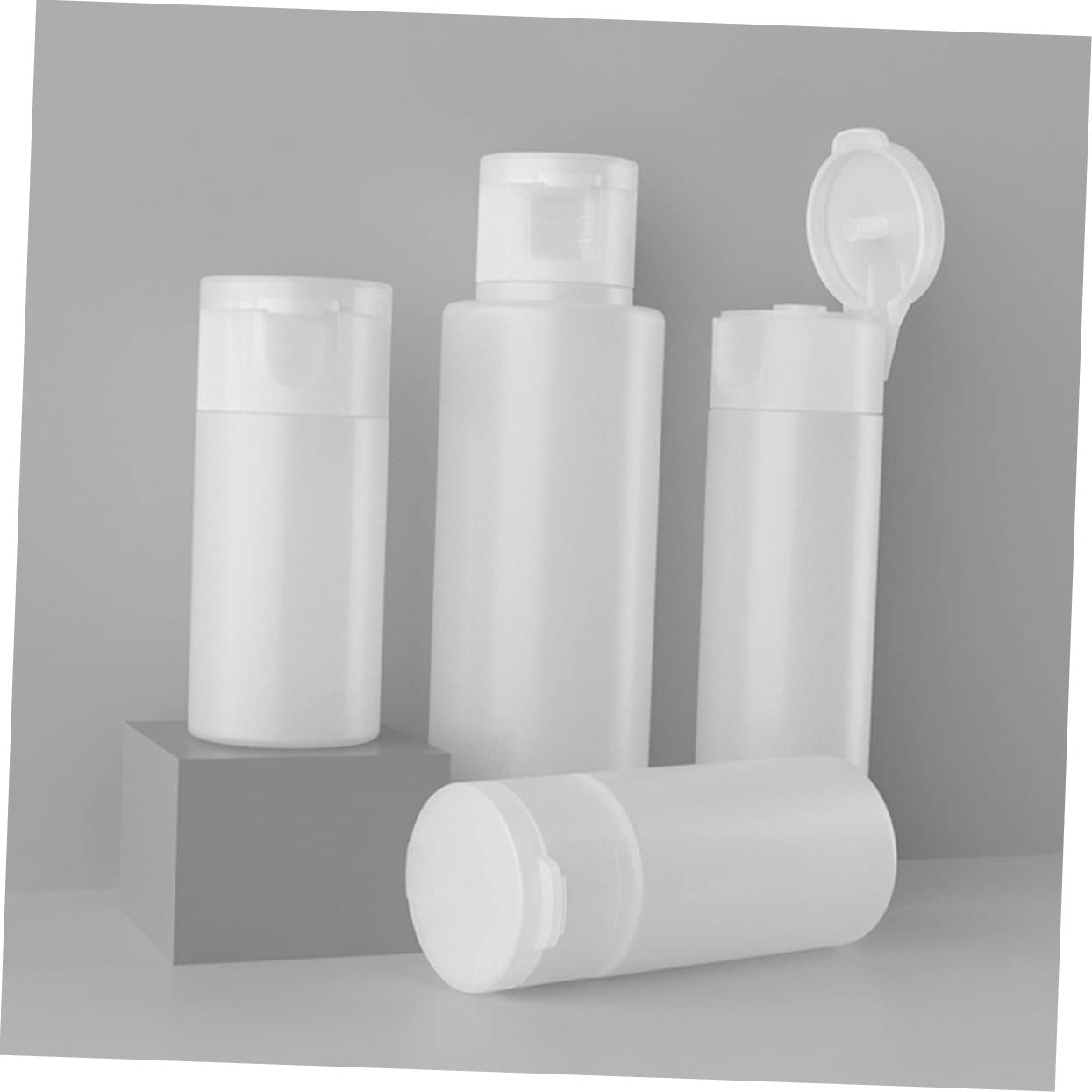 Ipetboom 30pezzi Bottiglie Ricaricabili Per Viaggio Impermeabili e Leggere Per Lozioni e Prodotti Cosmetici Pe Con Chiusura Ribalta