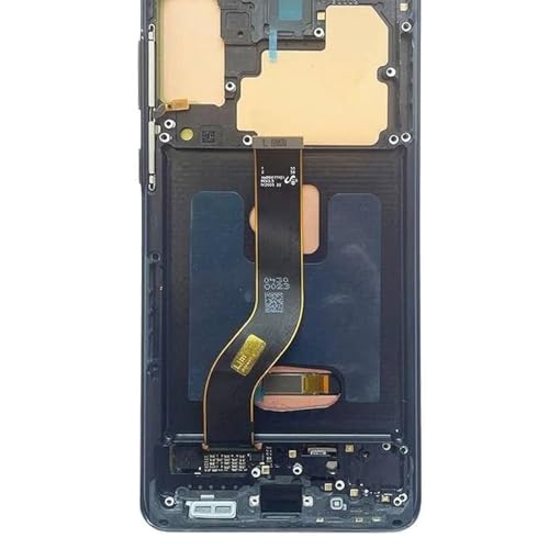 It’Go Full OLED Display für Samsung S20 Plus G985 mit Fingerabdruck LCD Bildschirm Ersatz Touchscreen mit Werkzeug Schwarz mit Rahmen Hohe Qualität