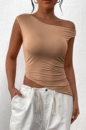 Save 25% on PRETTYGARDEN Off Shoulder Y2K Tank Top - Code KJVFZ2XO - Image 5