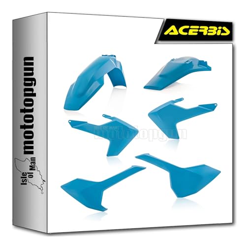 Cache carenage bleu Acerbis 0021830.041 plastique moto Husqvarna FC 250 2016