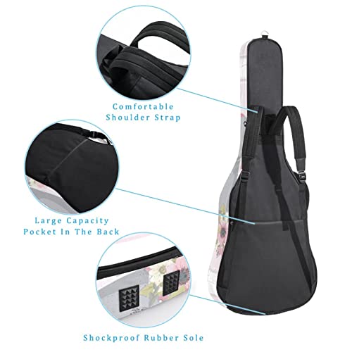 Housse pour guitare acoustique avec motif de chiens mignons de 1 cm d’épaisseur – Housse de transport étanche – 101,6 cm… - Les Beatles, Paul McCartney, John Lennon, RIngo Starr, George Harrison Housse pour guitare acoustique avec motif de chiens mignons de 1 cm d'épaisseur - Housse de transport étanche - 101,6 cm… – Image 4