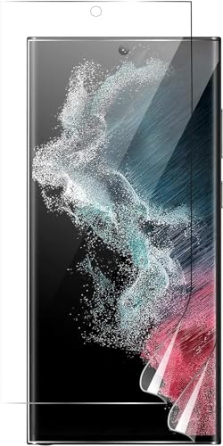 QUITECO Protector Pantalla Hidrogel para Samsung S22 ULTRA 5G [2 Piezas] Película Protectora