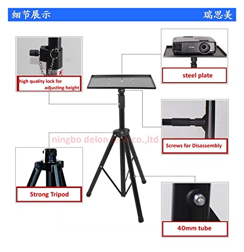 Support projecteur trépied réglable DL-PS3B de 1050 à 1850mm pour PC portable - 3