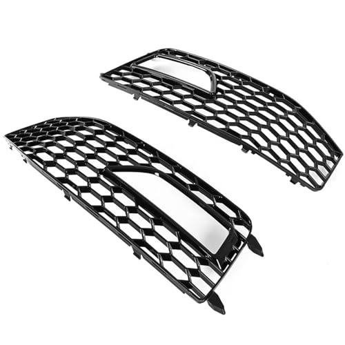 Grille Phares Antibrouillard A4 B8.5 S4 Cache Pare-Chocs Avant Maille Plastique OEM 8K0807681L