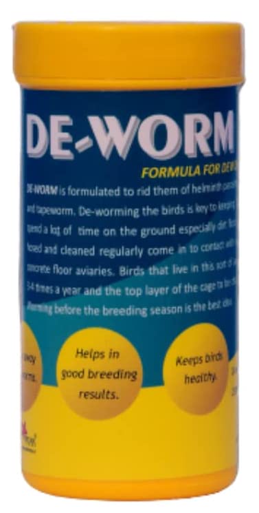 See full amazon price history chart for Star Farms De - Worm Formula for Deworming The Birds 100g by Jhenver Star Farms De - Worm Formula for Deworming The Birds 100g by Jhenver (B0C4HKVJHP) Amazon Price History, Amazon Price Tracker