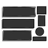 DEMCiflex Dust Filter Kit for Caselabs Magnum MH10 (9 Filters), Black Frame/Black Mesh
