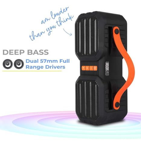 ZEBRONICS Sound Feast 50, 14 W Portable Speaker Supporting Bluetooth, Pendrive Slot, mSD Card, FM, Call Function (Black) - Image 2