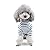 SELMAI Pet Shirt Dog Clothes for Yorkie Soft Cotton Breathable Pajamas Colorful Stripe Large Cat Apparel Sleepwear Outfit Easy on Doggy Costume Jumpsuit for Puppy Walking Training Outdoor Grey XXL