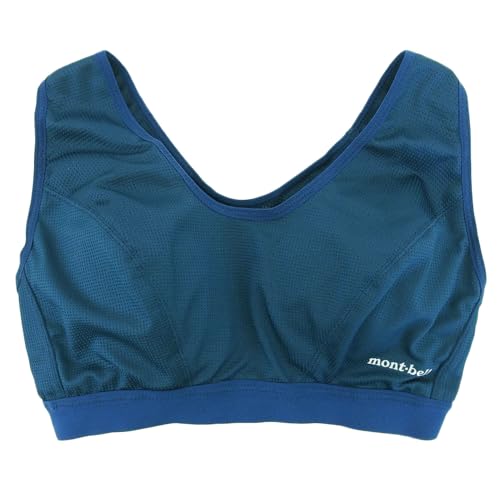 [モンベル] アンダーウェア ジオライン メッシュ スポーツブラ レディース 1107631 (JP, カップバンド, S, EF, ブルーグリーン(SLBL))