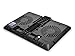 DEEPCOOL U PAL USB Notebook Cooling Base DP-N214A5_UPAL, Black,Large