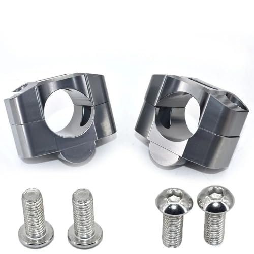 Pontet guidon moto 22-28mm adaptateur réglable CNC universel