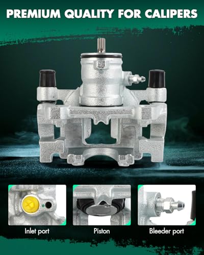 Image of SCITOO - Rear Disc Brake Calipers Assembly w /Bracket For Ford,For Lincoln Models - For Continental,For Fusion,For MKZ,For Police Responder Hybrid,For SSV Plug-In Hybrid 18B5477 18B5476