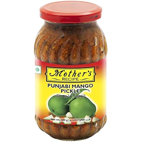 Mother's Recipe Punjabi Mango Pickle 500 Grams, 17.64 Oz Cover