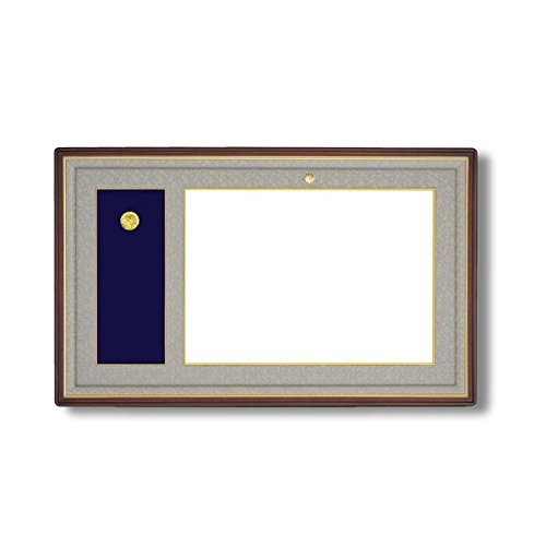 日本製 叙勲額/フレーム 〔褒賞サイズ(517×367mm)/グレードンス〕 化粧箱/黄袋入り 4035褒賞勲章額