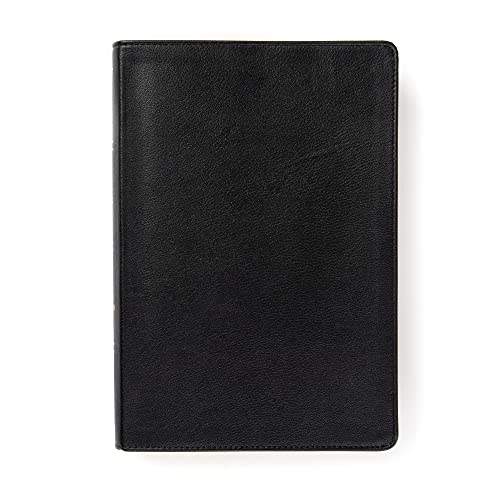 KJV Pastor’s Bible, Black Genuine Leather, Red Letter, Presentation Page, Single-Column, Pastoral Helps and Study Tools, Full-Color Maps, Easy-to-Read Bible MCM Type