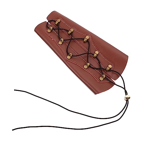 KICHOUSE 1pc Genuine Archery Arm Guards Protective Gear for Men Arm Guard Stylish Protector Lightweight Protection Sleeve