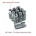 Primefit TC3838FS-B10-P (10-Pack) Automotive T-Style 3/8
