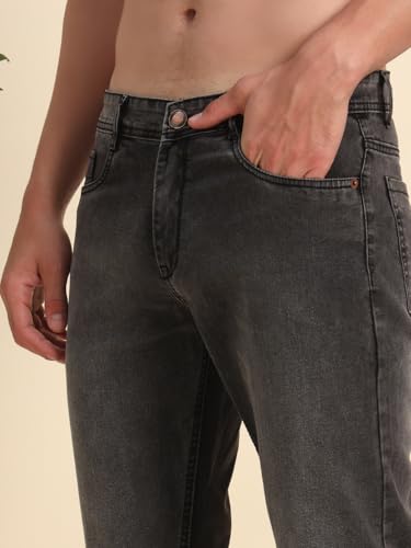Image of Vogaan Regular Fit Stretchable Jeans for Men | Men's Stylish Denim Cotton Pants