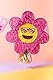 Folat 25037 Retro Hippie Boho Party Piñata - Boho Girlz - 31 x 45 x 10 cm - Groovy Partyzubehör Gänseblümchen Blume Regenbogen Party Dekorationen