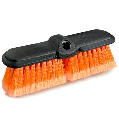 ARTIPOLY 10 Car Wash Brush Head with Soft Bristle for Auto RV Truck Boat Camper Exterior Washing Cleaning