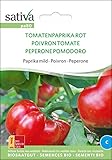  Sativa Rheinau pa80 Paprika mild Tomatenpaprika Rot (Bio-Paprikasamen)