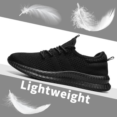 Image of Men's Shoes Running Walking Sneakers Casual Tennis Slip on Shoes Lightweight Breathable Fashion Comfortable Workout Athletic for Gym Sport Shoe