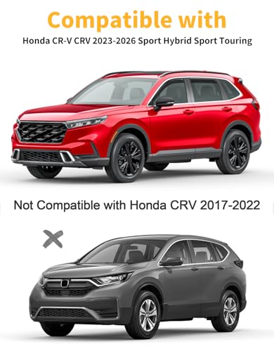 Image of in-Channel Window Visors Rain Guards for Honda CR-V CRV 2023-2026