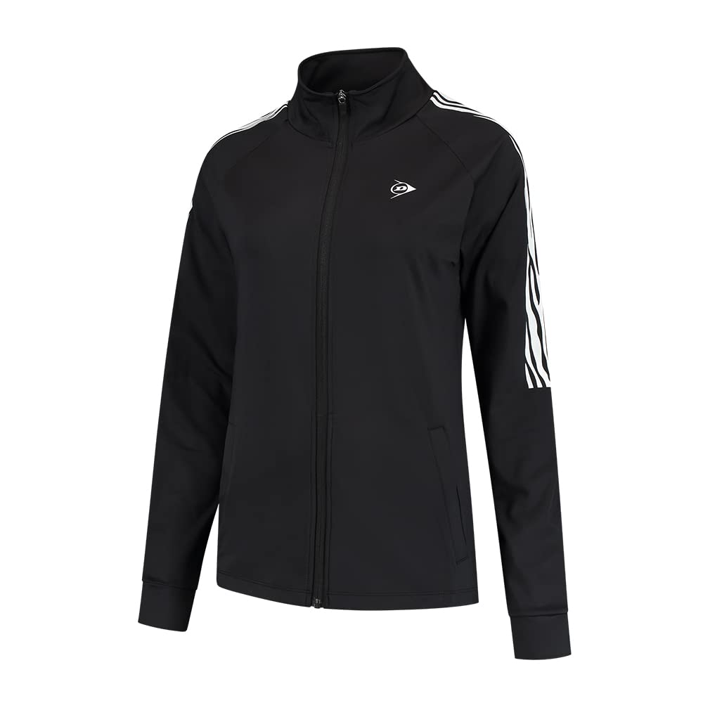 Dunlop Sports Ladies Practice Tracksuit Jacket Tennis Shirt Mujer