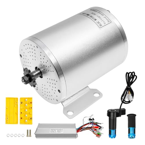 Brushless Motor Kit, 60V 2000W Electric Brushless DC Motor Complete